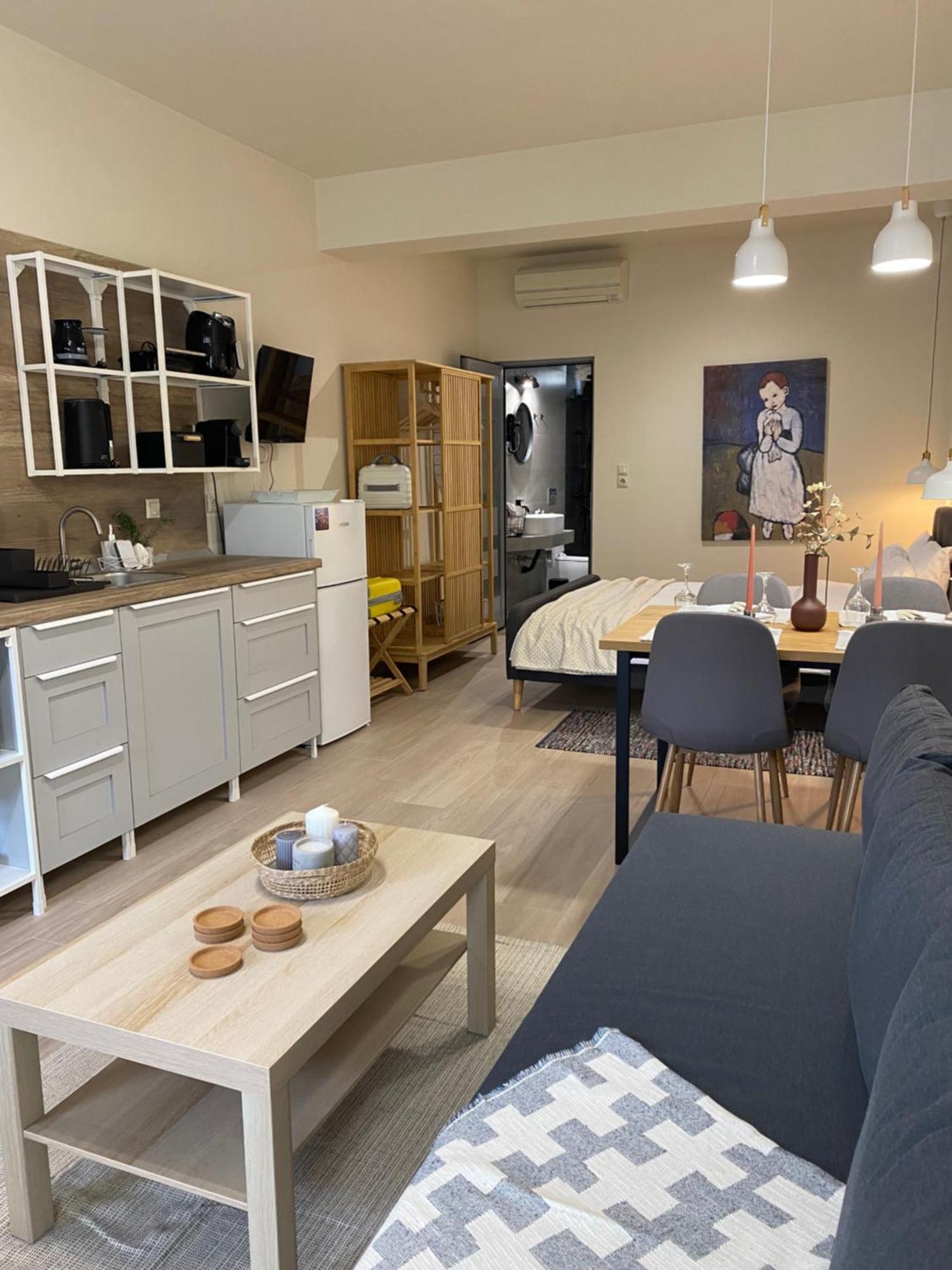 D.F. Apartment Калампака Екстериор снимка