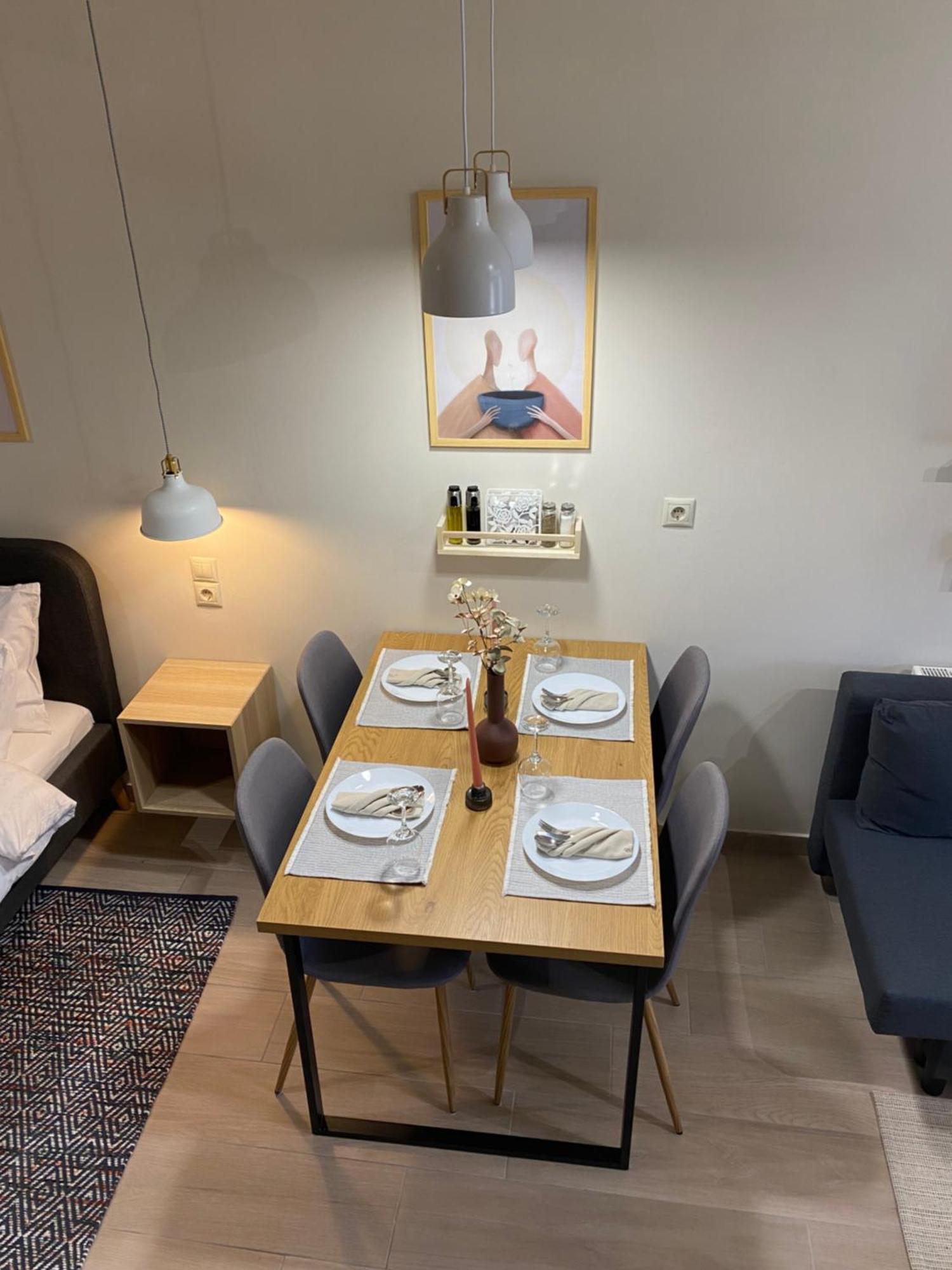 D.F. Apartment Калампака Екстериор снимка